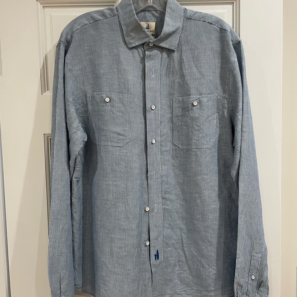 Johnnie-O linen summer button down